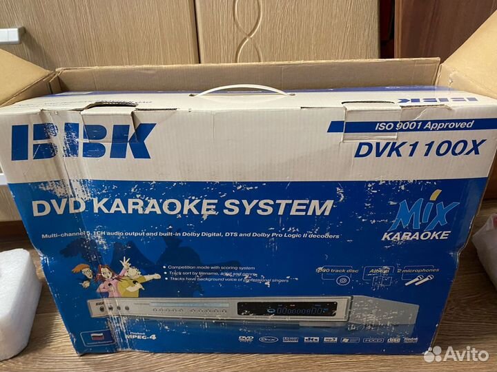 DVD karaoke system