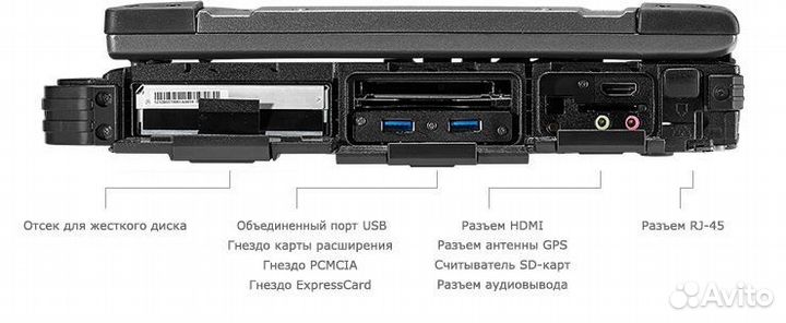 Ноутбук Getac B300