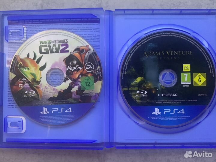 Диски на ps4 обмен