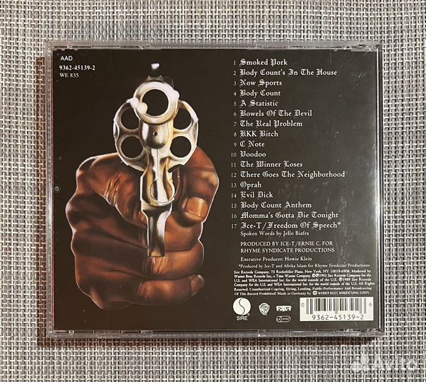 Body Count - Body Count CD Germany