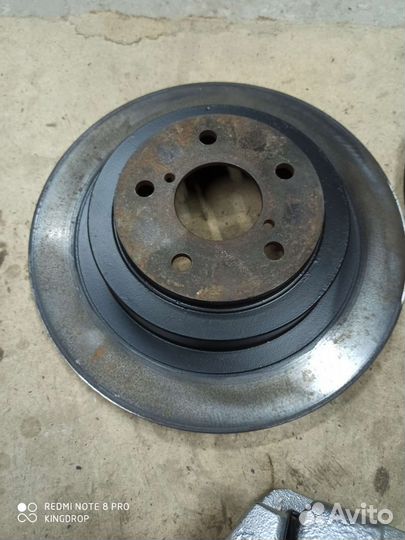 Тормоза задние Subaru
