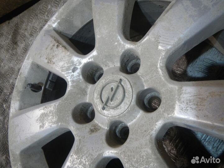 Диск колесный литой R16 5*110 j6,5 ET41 DIA65,1 (opel)
