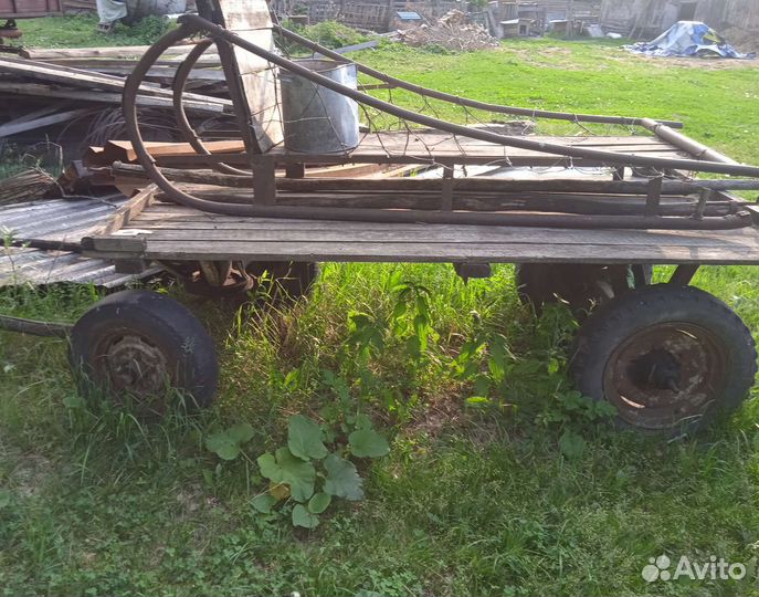 Продам телегу и сани для лошади