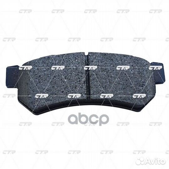 Старый номер CKG-52) Колодки тормозные GK0297 CTR