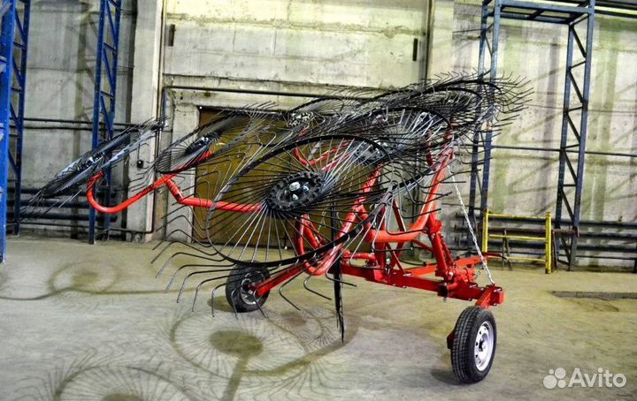 Грабли ворошилки 6-ти метровые / 9-ти колёсные