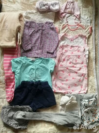 Вещи пакетом для девочки от3 мес. до 1 года