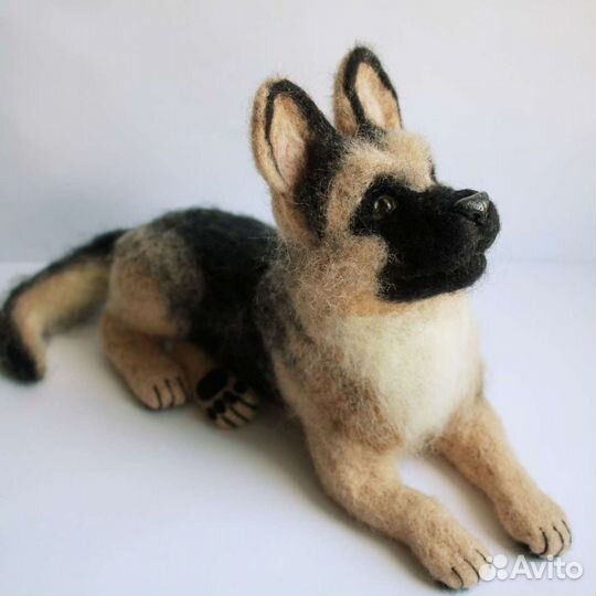 Немецкая овчарка ручная работа