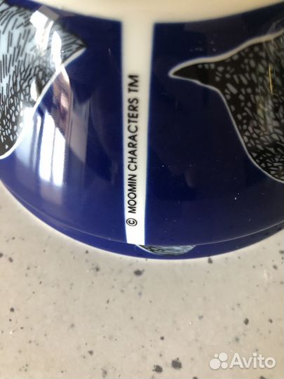 Moomin, кружка и пиала, «Arabia», 2 предмета