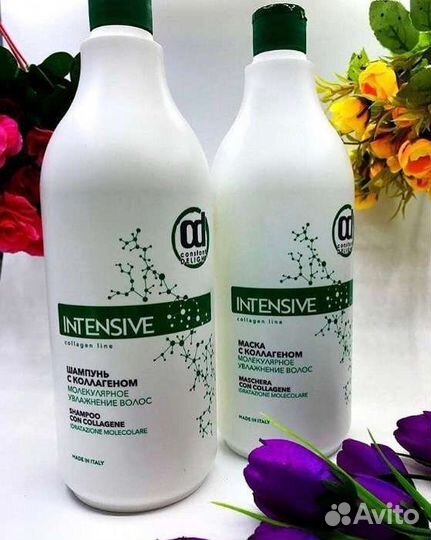 Шампунь кератин 1л