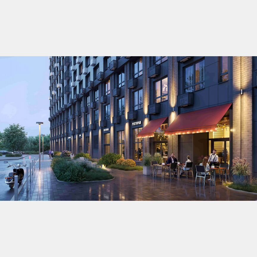 1-к. квартира, 39,4 м², 19/25 эт.