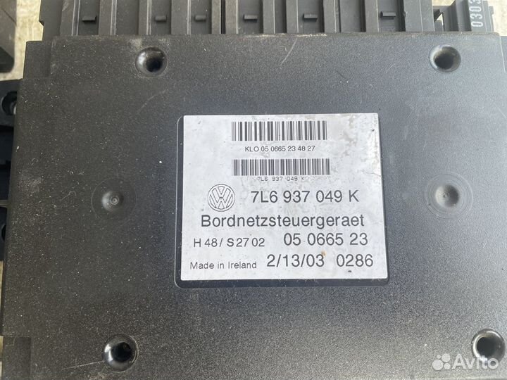 Блок управления / комфорта VW туарег 2002-10