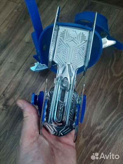 Коньки ледовые детские раздвижные