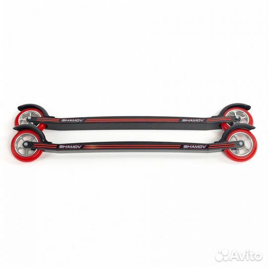 Лыжероллеры коньковые Shamov 62 см, колеса 10 см