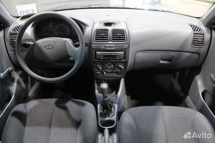 Hyundai Accent 1.5 МТ, 2008, 279 442 км