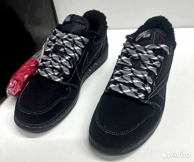 Nike AIR jordan 1 зимние на меху