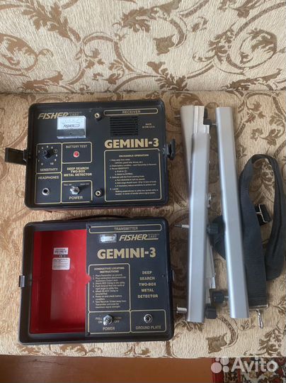 Металлоискатель fisher gemini 3
