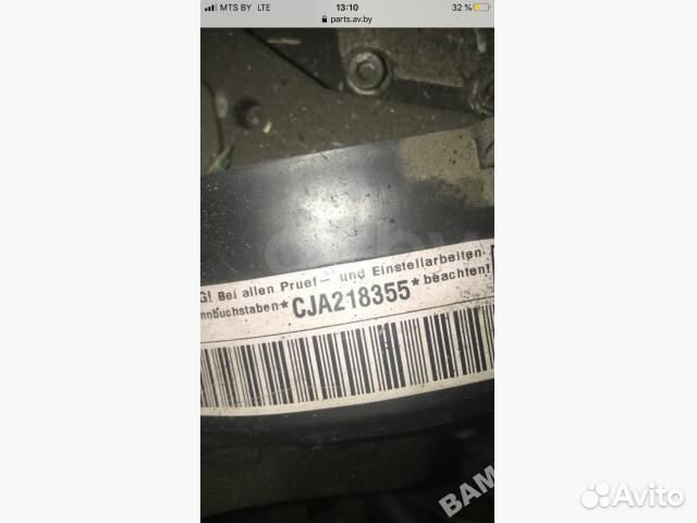 CJA Двигатель к Volkswagen Golf, 2011 г. 2.0 л, ди