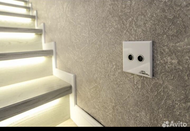 Подсветка лестницы с датчиками движения