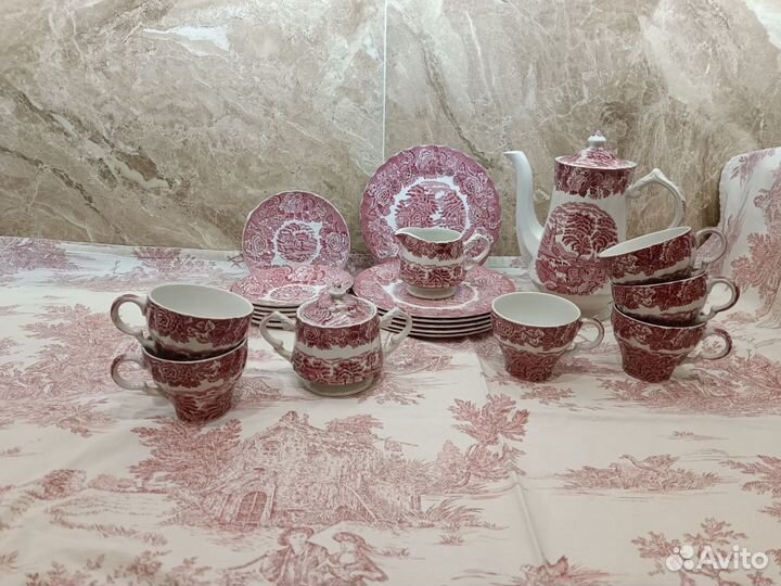 Чайный сервиз фарфор Woods Ware England