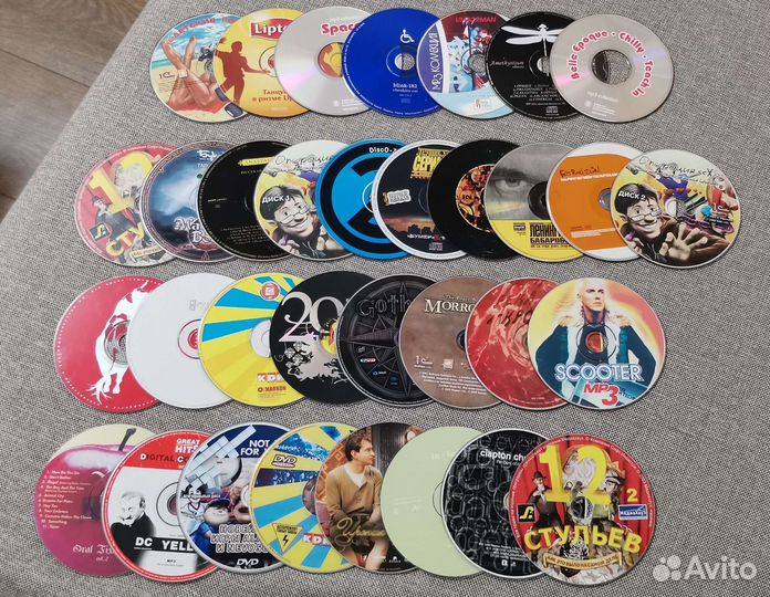 Видео кассеты, DVD фильмы, игры