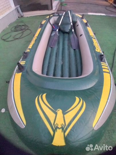 Лодка вёсельная seahawk 4