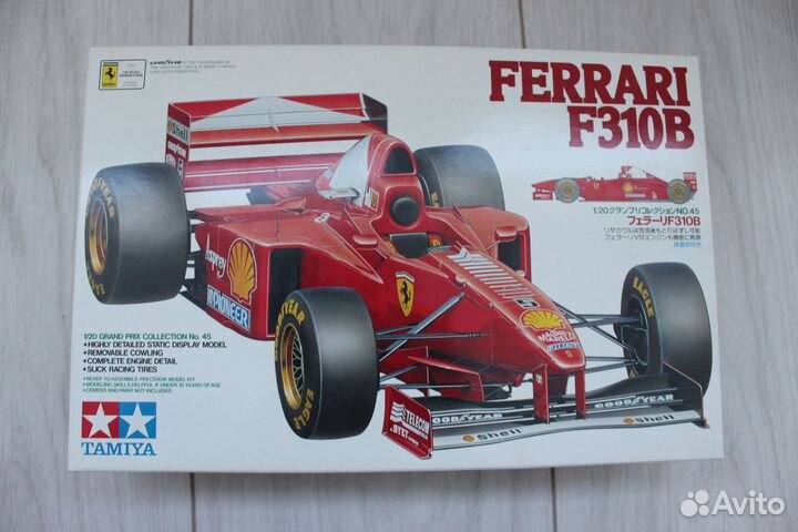 Сборная модель автомобиля формула 1 Ferrari F310B