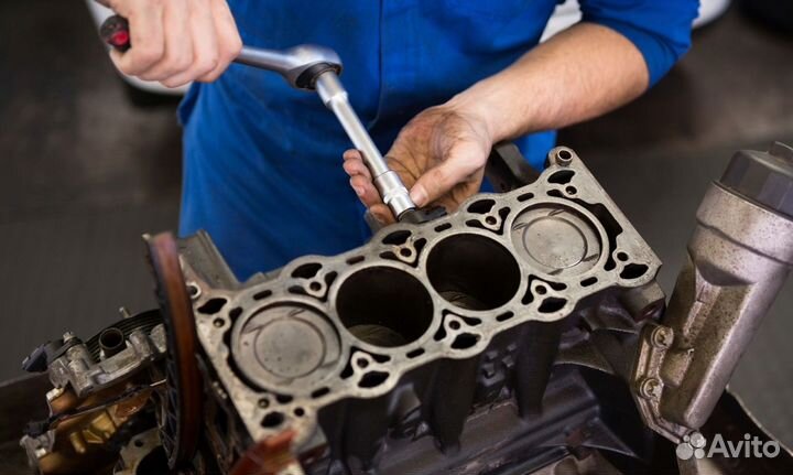 Ремонт бензинового двигателя Toyota LC 200 2007-12