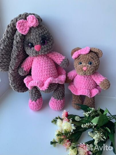 Игрушки из плюша