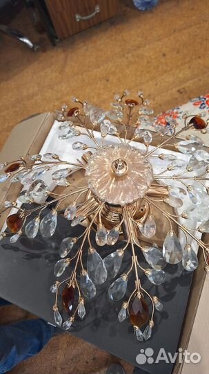 Люстра потолочная бу