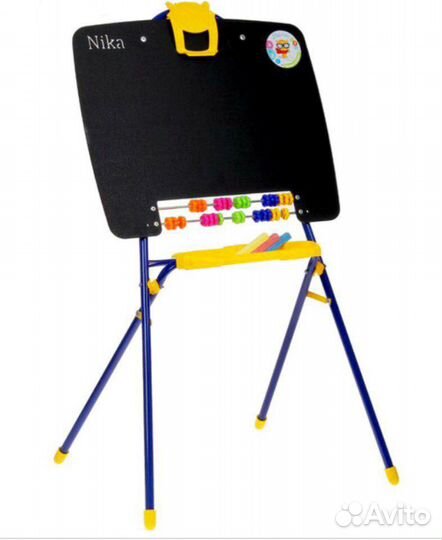 Мольберт новый детский двухсторонний