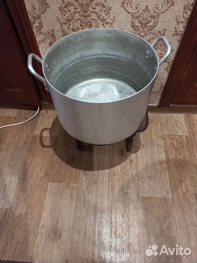 Кастрюля алюминиевая 40 литров