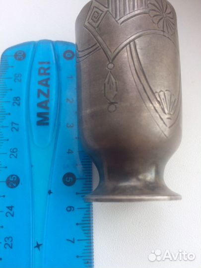 Стопка серебро 84