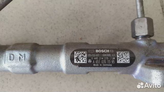 Рейка топливная рампа Mercedes Sprinter 906 OM651