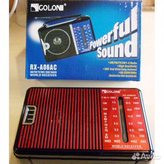 Радиоприемник Golon RX-606-607-608