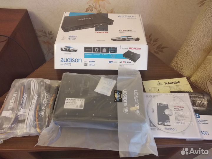 Усилитель/процессор Audison Forza AP F8.9 bit 8кан