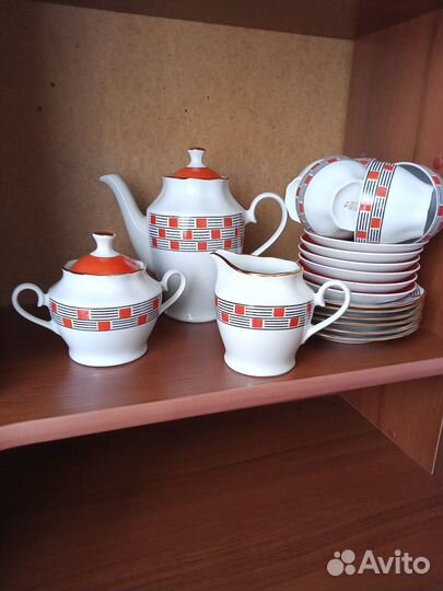 Кофейный сервиз керамика СССР