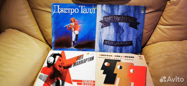 Виниловые пластинки рок
