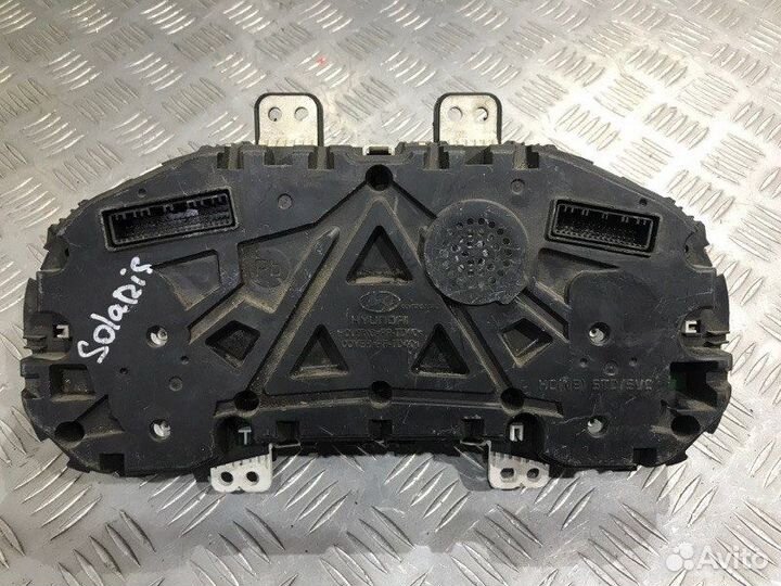 Панель приборов Hyundai Solaris 2