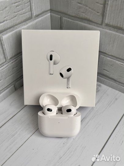Наушники AirPods 3 (premium+ качество 2023г)
