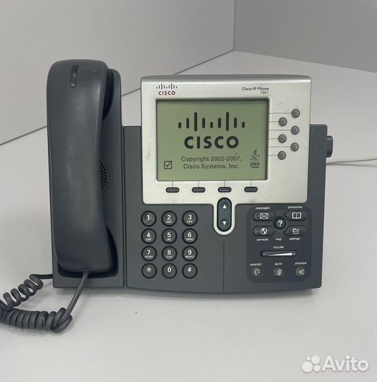 Ip телефон cisco IP Phone CP-7961G-GE