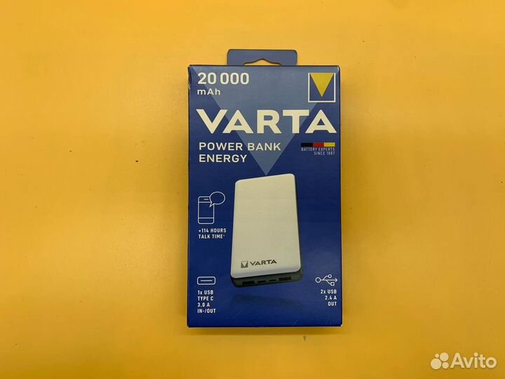 Power bank Varta energy 20000mAh