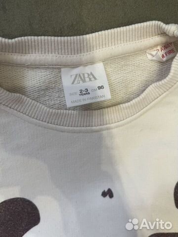 Костюм детский zara 98