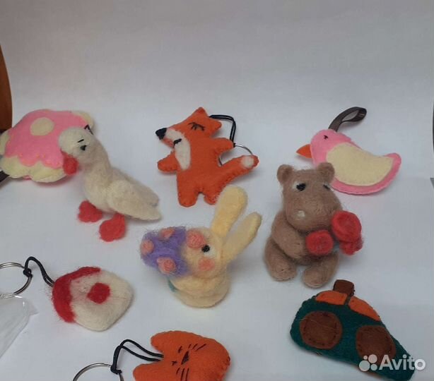 Валяные игрушки