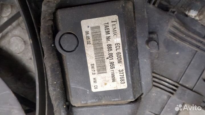 Вентилятор радиатора Mercedes C W203, 2002