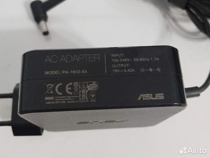 Зарядное устройство для ноутбука Asus