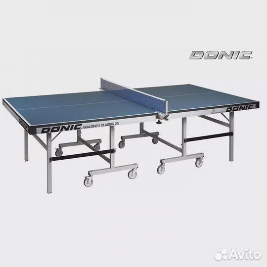 Теннисный стол donic Waldner Classic 25 blue (без