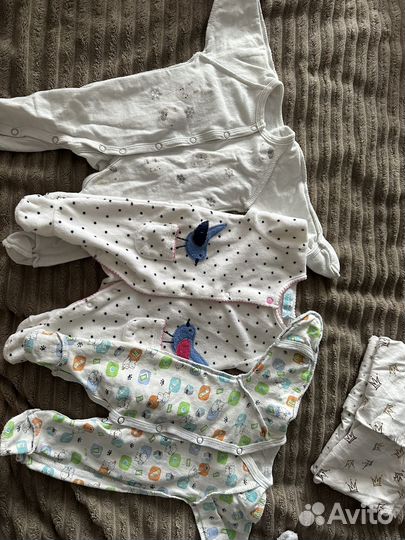 Детские вещи пакетом для новорожденных