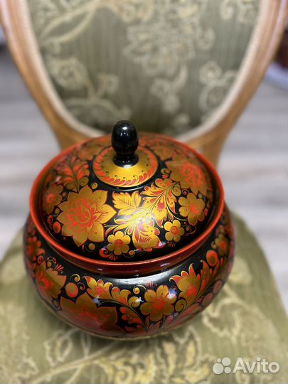 Посуда хохлома СССР