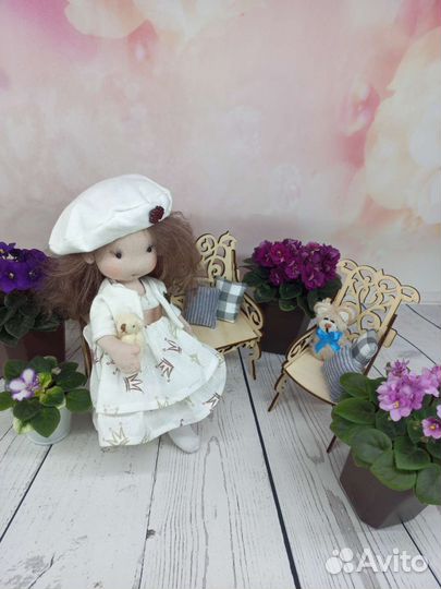 Интерьерная кукла ручной работы