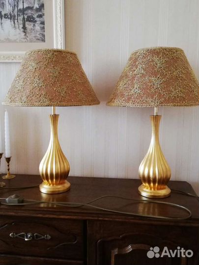 Две лампы интерьерные